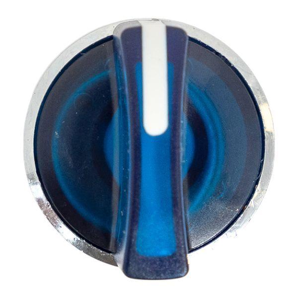 Механизм переключателя исполнительный XB4 IP65 на 2 положения возвратный без фиксации с подсветкой с короткой ручкой син. EKF XB4BD2L-B-65