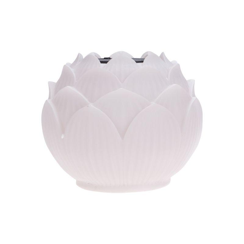 Светильник садовый Лотос 15см 3000К встроен. аккумулятор солнечная панель коллекция Пекин Rexant 602-2431