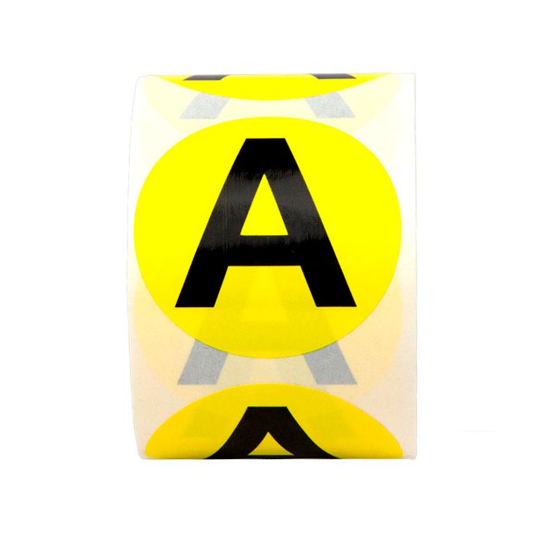 Маркировка шин DKC 40мм А желт. DKC SL-D40-A-YE