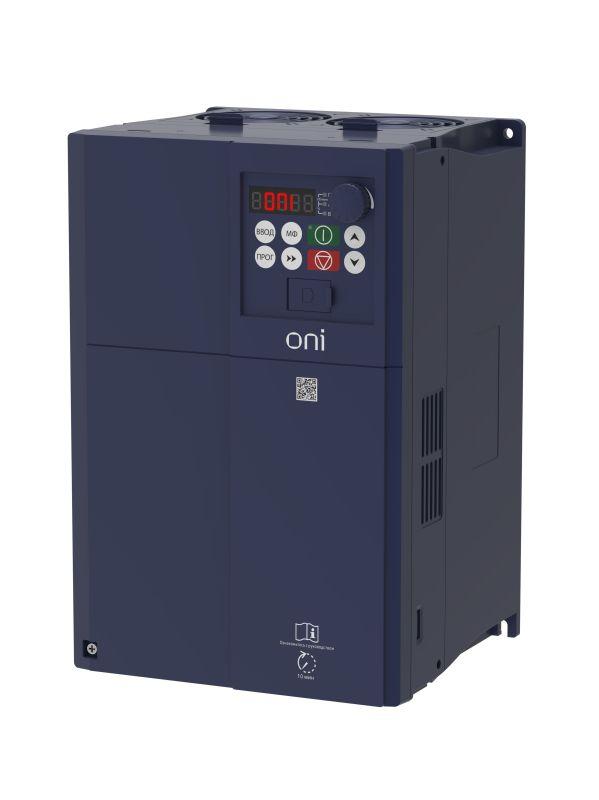 Преобразователь частоты FC-431 380В 18.5-22кВт 38-45А встроен. тормозной модуль ONI FC-431-33-18G22PT