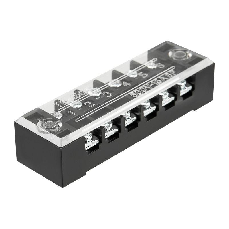 Блок зажимов клеммный БЗН ТВ-1506 1.5кв.мм 15А 6 пар Rexant 11-2153
