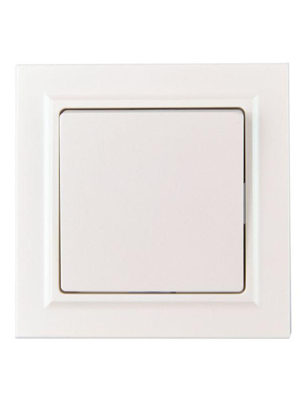 Выключатель 1-кл. СП BRITE ВСР10-1-0-БрЖ 10А в сборе жемчуж. IEK BR-V10-0-10-K36-F