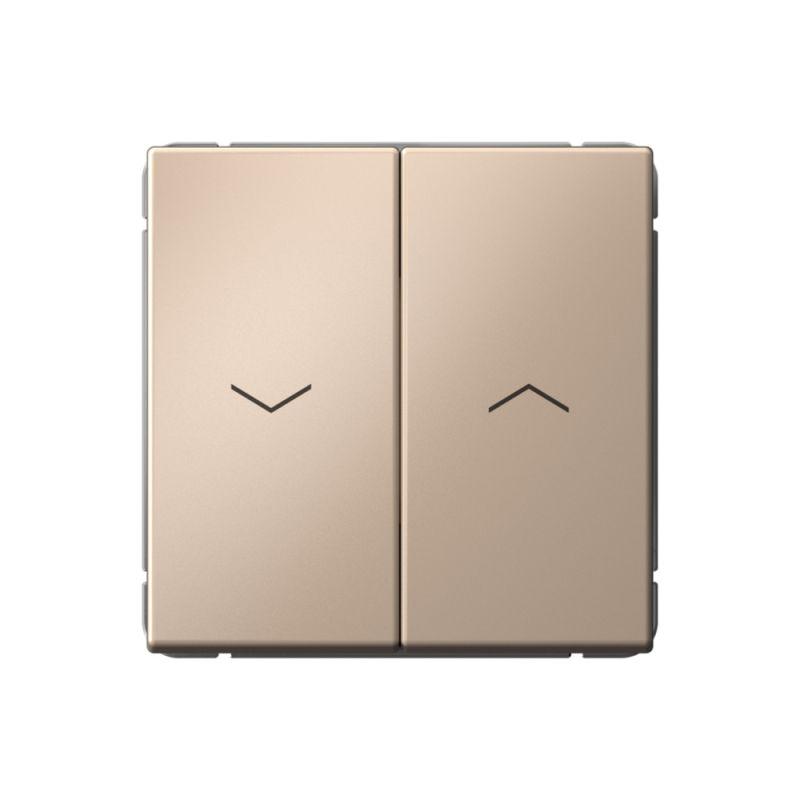 Выключатель для жалюзи 2-кл. ArtGallery 2х (сх. 4) 10А быстрозажим. клем. механизм песочн. SE GAL001219S