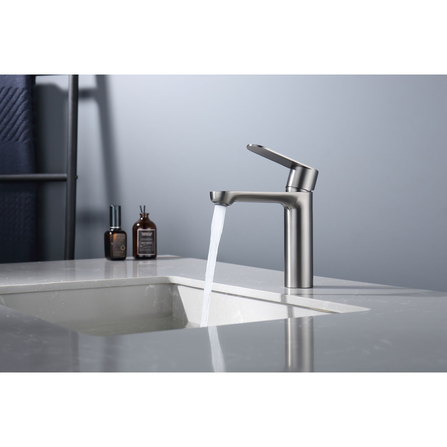 Смеситель для раковины Splenka S222.10.09, графит