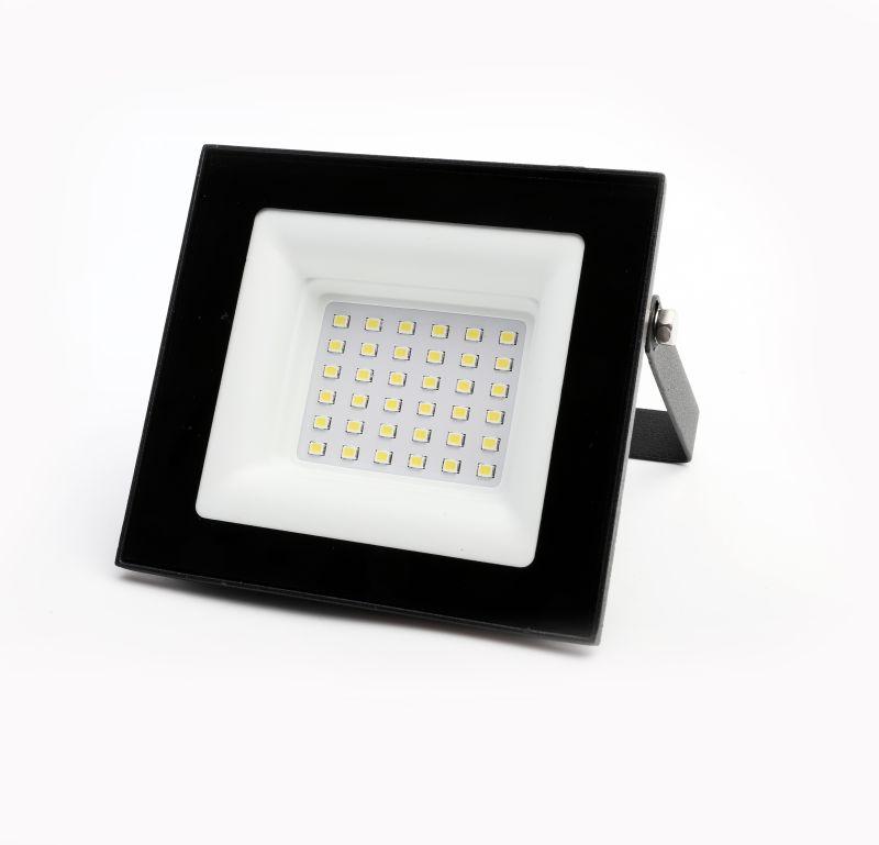 Прожектор светодиодный LFL-3002 C02 LED SMD 30 Вт 230В 6500К черн. Ultraflash 15125