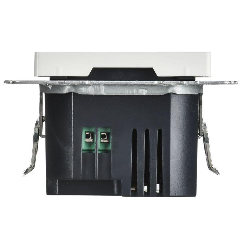 Розетка СП BRITE РЮ11-2-БрБ USB A+C 45Вт высокоскор. заряд. бел. IEK BR-U22-045-K01