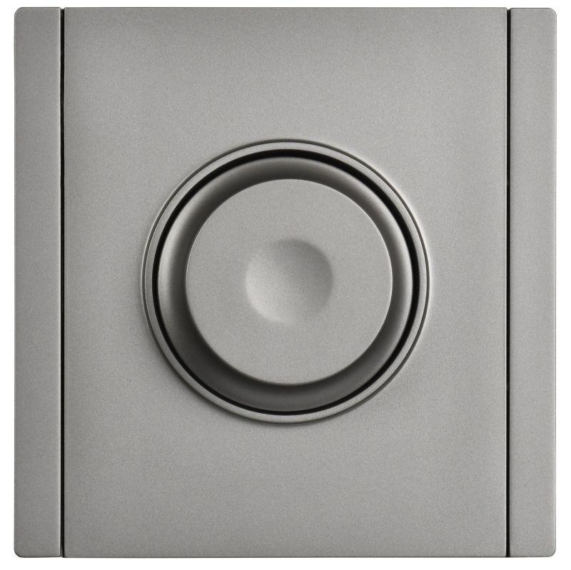 Светорегулятор поворотно-нажимной СП FORTE&PIANO FP554 600Вт сталь IEK FP-D20-0600-K46