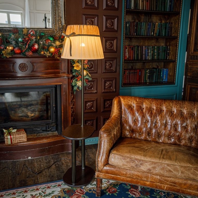 Светильник НТБ-11-60-103 Черри со столиком овал   венге