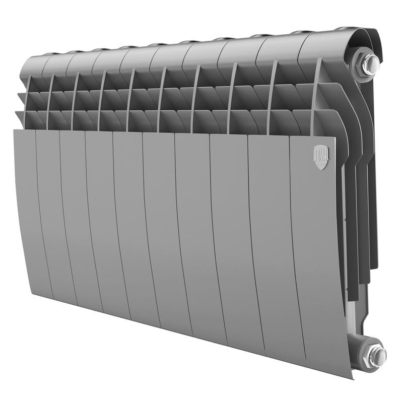 Радиатор BILINER B 350 10 секц. биметал. серебр. Royal Thermo НС-1682246