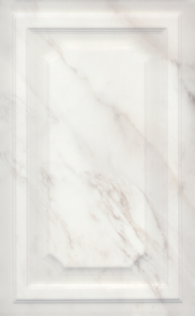 Плитка Гран Пале белый панель 25х40, 6357