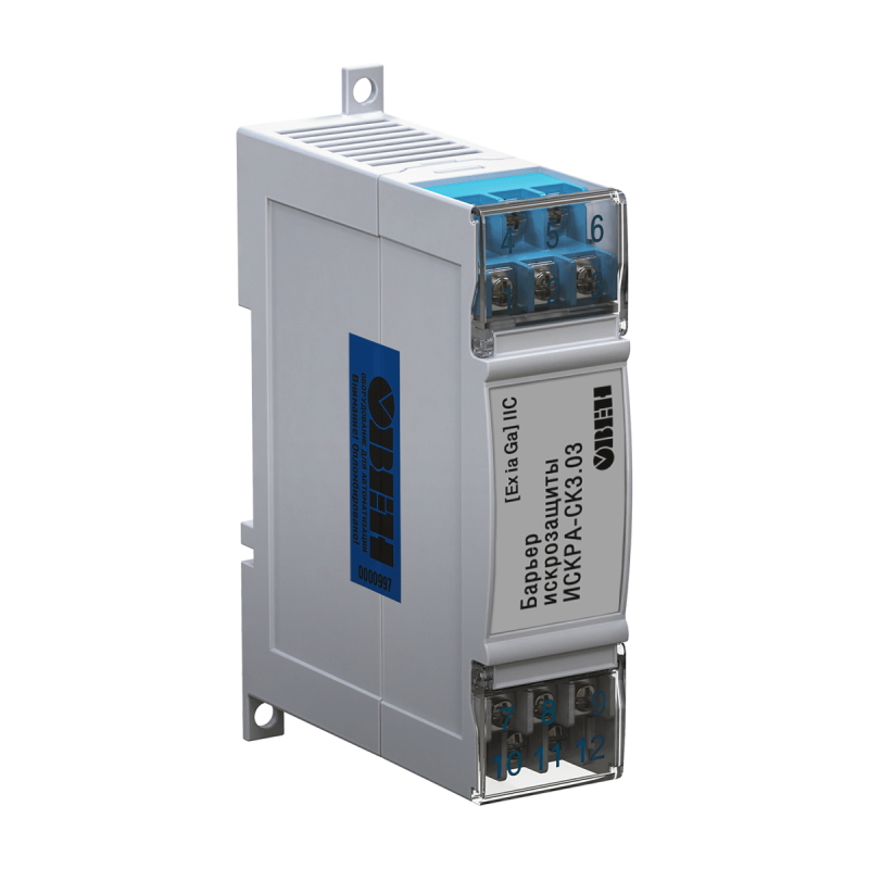 Барьер искрозащиты ИСКРА-СК3.03 ОВЕН 97474