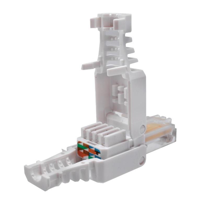 Коннектор 8P8C U/UTP кат.5E RJ-45 безынструментальный (DIY) SUPRLAN 10-0218-1