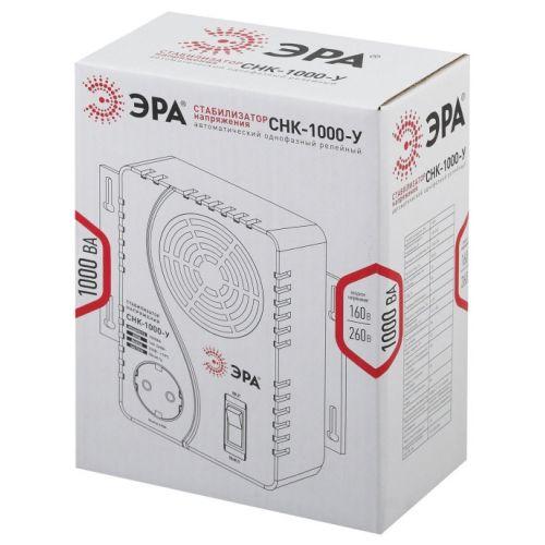 Стабилизатор напряжения СНК-1000-У компакт. 160-260В/220В 1000ВА ЭРА Б0031064