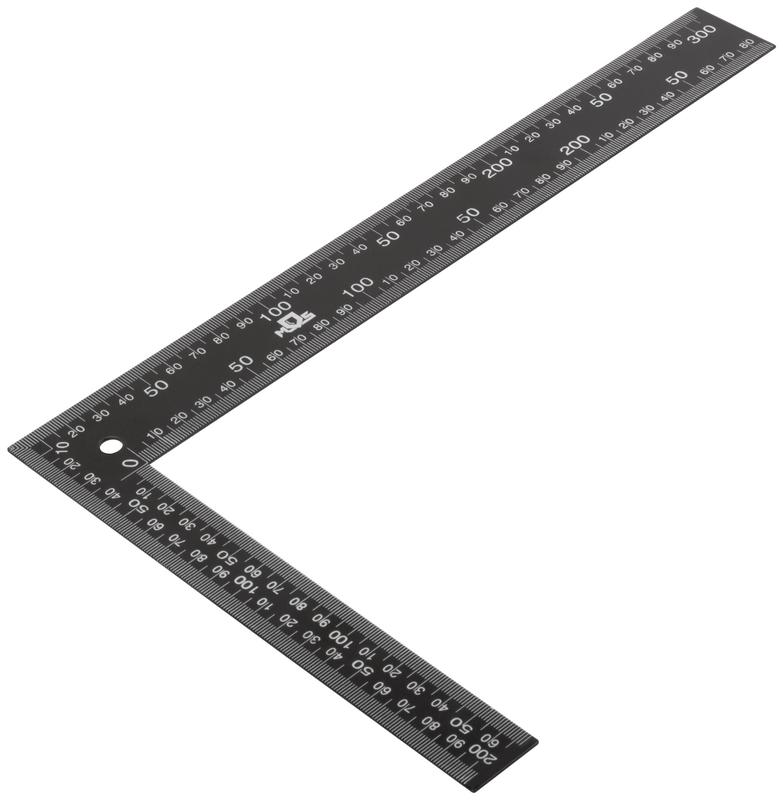 Угольник столярный цельнометаллический 200х300мм MOS 19614М