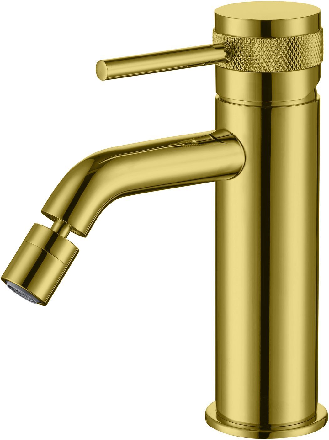 5.31A04-GB PRIORITY 3.0 Cмеситель для биде, излив 122мм, Kerox,браш.золото (330519)