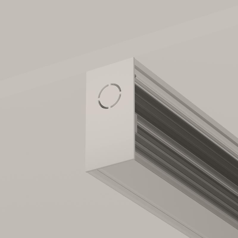 Заглушка для накладного шинопровода бел. (уп.2шт) Maytoni TRA034EC-41W