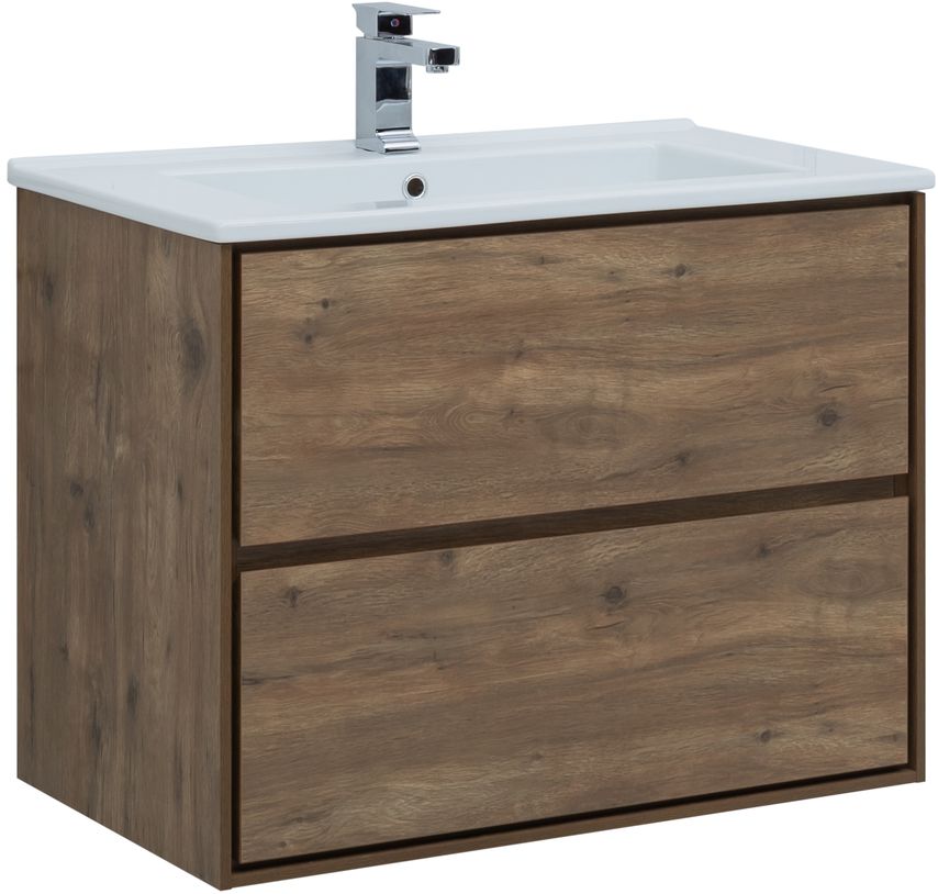 Тумба Милан 85 цв. дуб рустикальный (339968)