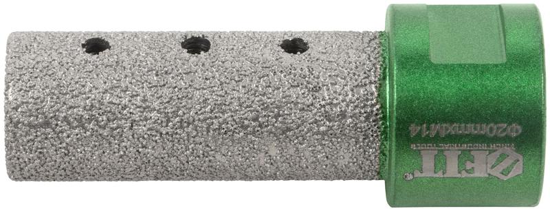 Фреза алмазная пальчиковая для УШМ хвостовикм14 20х50мм FIT 36995