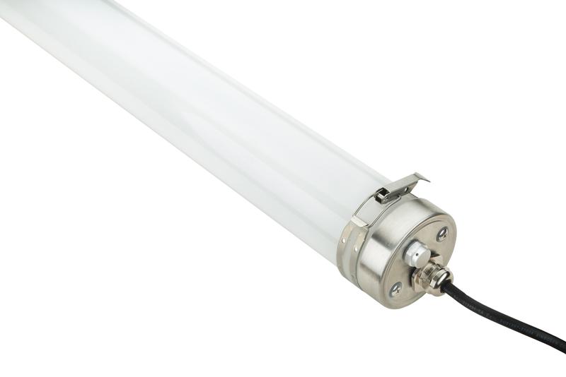 Светильник светодиодный WP 22 C 18W OP 840 2 L600 PC 625х75мм 18Вт 4000К IP69K пылевлагозащ. бел. Русский Свет 15072223901