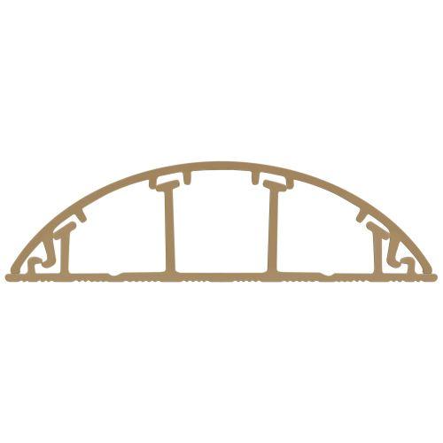 Кабель-канал 70х16 L2000 напольный беж. RAL 1001 KK-70-16-P Эра Б0062128