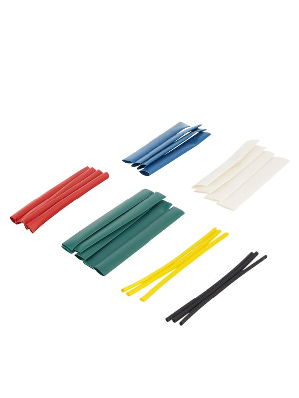 Набор трубок термоусадочных нг-LS 2/1-4/2-6/3-8/4-10/5-12/6 100мм 6 цветов бокс IEK UDR10-002-012-105-B