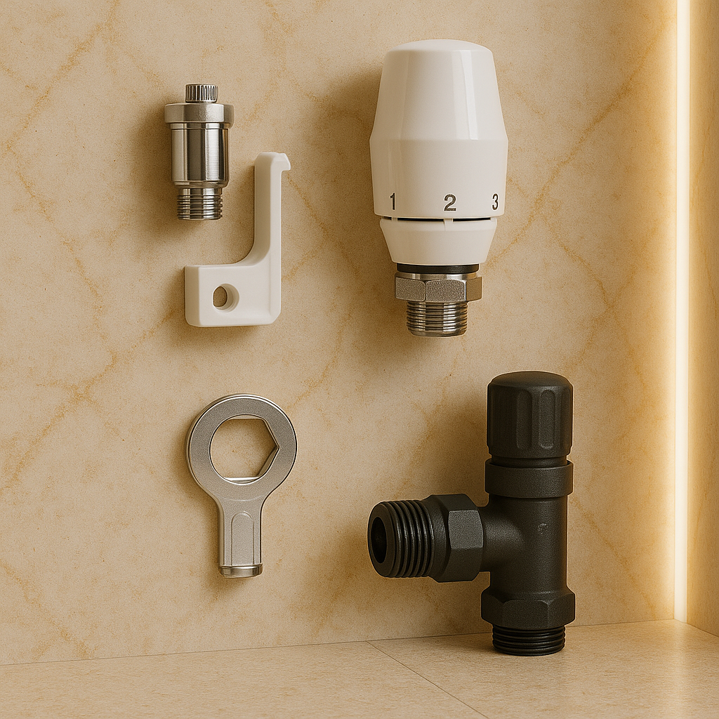 Комплектующие для радиаторов и конвекторов