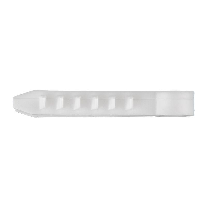 Дюбель-хомут 5-10 для плоского кабеля бел. (уп.100шт) Rexant 07-4610