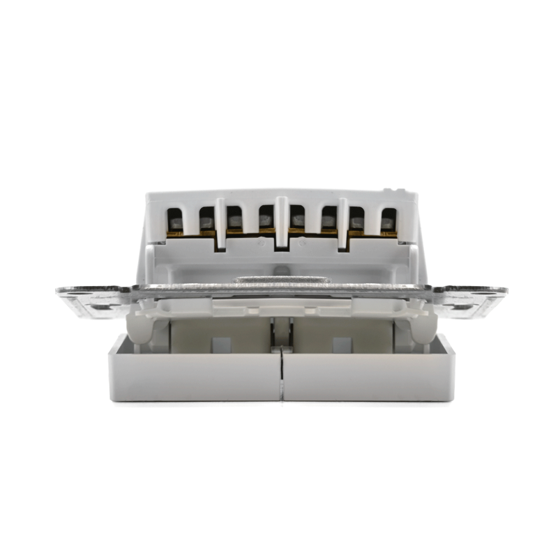 Переключатель перекрестный 2-кл. AtlasDesign 2хсх.7 10АХ механизм бел. SE ATN000173