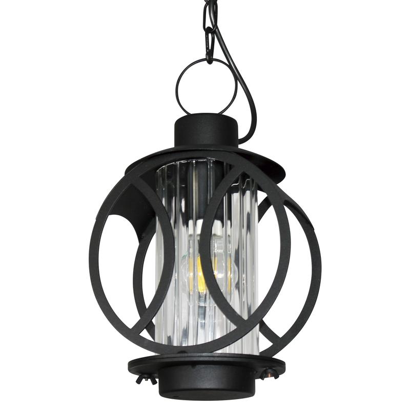 Светильник "Манхеттен" НПУ 02-100-002 (ИМ) подвесной черн. Элетех 1030480549