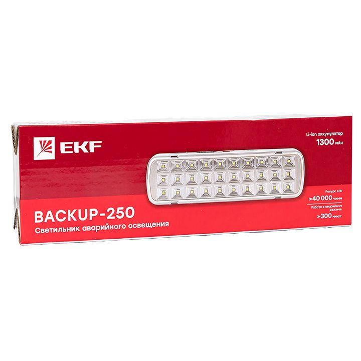 Светильник аварийного освещения BACKUP-250 LED PROxima EKF dpa-102