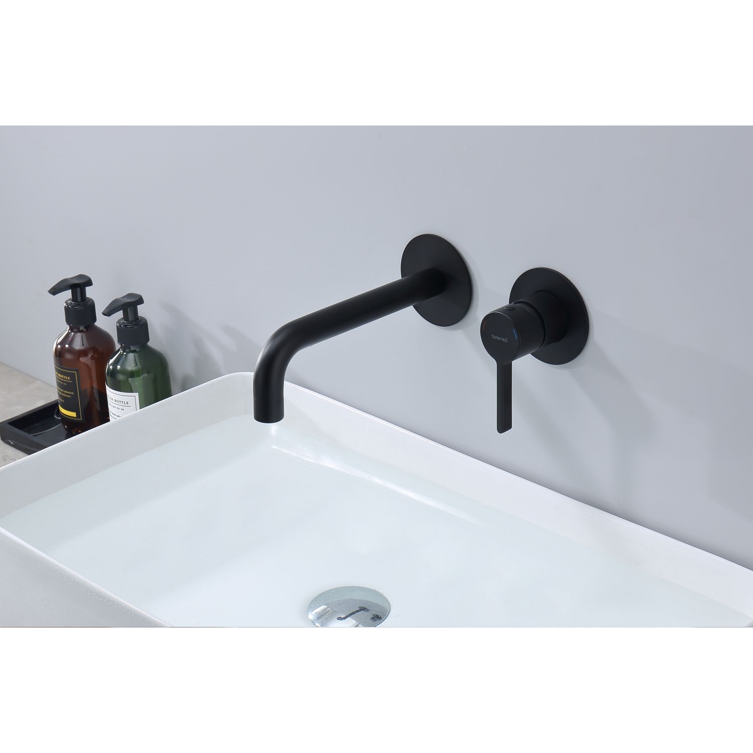 Смеситель для раковины Splenka S221.11.06, черный