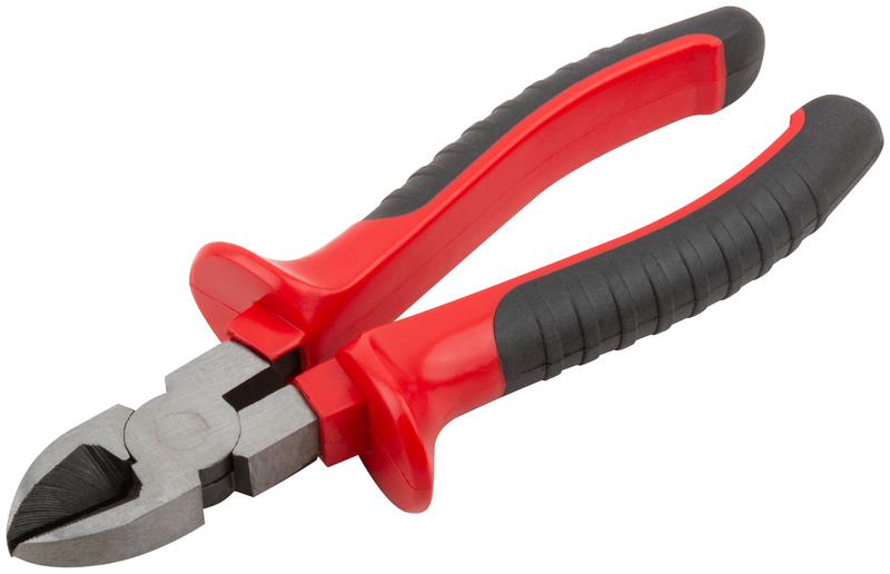 Бокорезы "Оптима" 180мм двухцветные обрезиненные ручки полированная сталь КУРС 47552