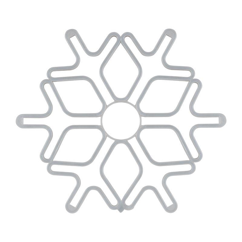 Фигура светодиодная "Снежинка" 60х60см LED син. 42Вт IP65 гибкий неон Neon-Night 501-343