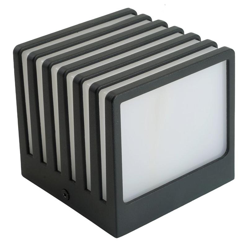 Светильник садово-парковый 13Вт 230хH0605 черн. (на стену) FERON 51335