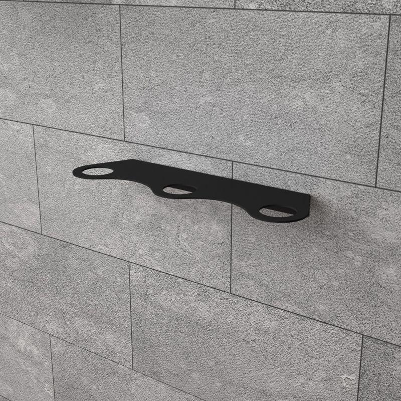 Держатель дозатора для жидкого мыла и шампуней на 3 флакона настенный черн. Rexant 38-0701