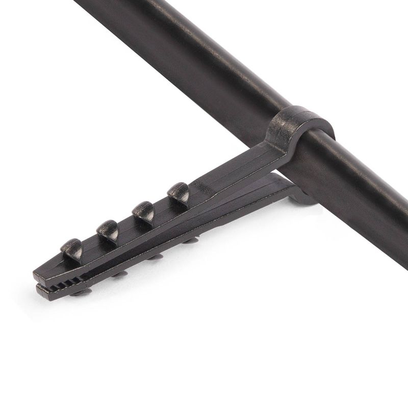 Дюбель-хомут ДХП 12-6 для плоского кабеля нейлон черн. (уп.100шт) Fortisflex 81830