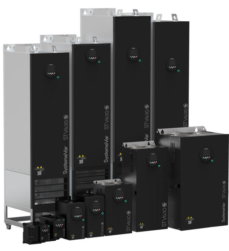 Преобразователь частоты STV630 4кВт 400В ЭМС С3 + LED панель оператора SE STV630U40N4