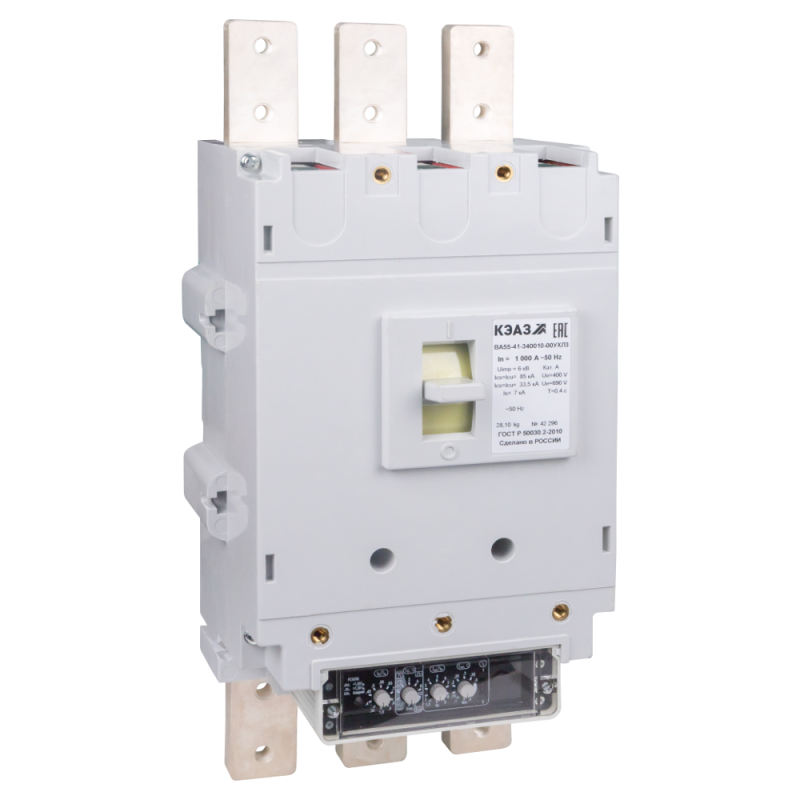 Выключатель автоматический ВА55-41-344516-630А-690AC-УХЛ3 КЭАЗ 382487