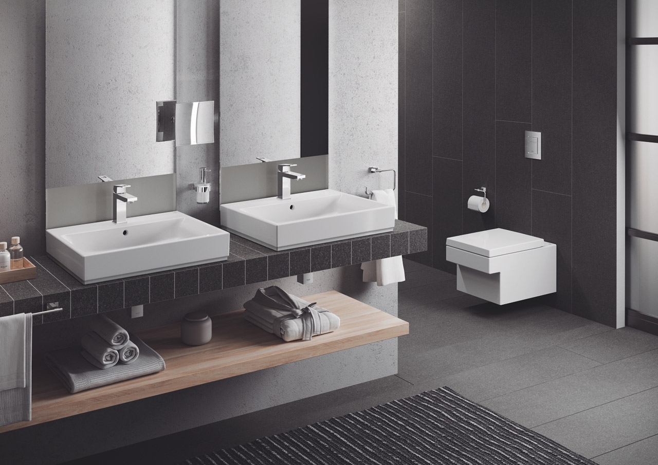 40808000 Зеркало косметическое GROHE Selection Cube