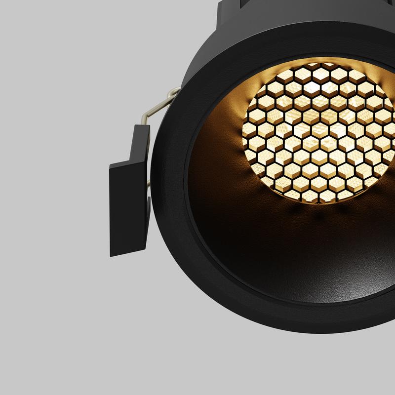 Светильник Dip 2700К 10Вт 50град. встраив. Maytoni DL115-10W-2.7K-B