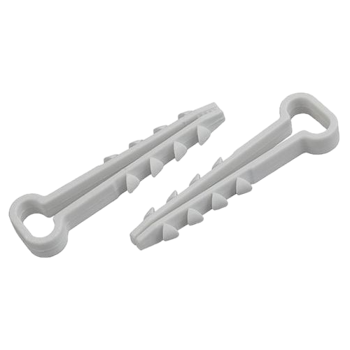 Дюбель-хомут 5-10мм для плоского кабеля NO-224-563 бел. (уп.10шт) Эра Б0066250