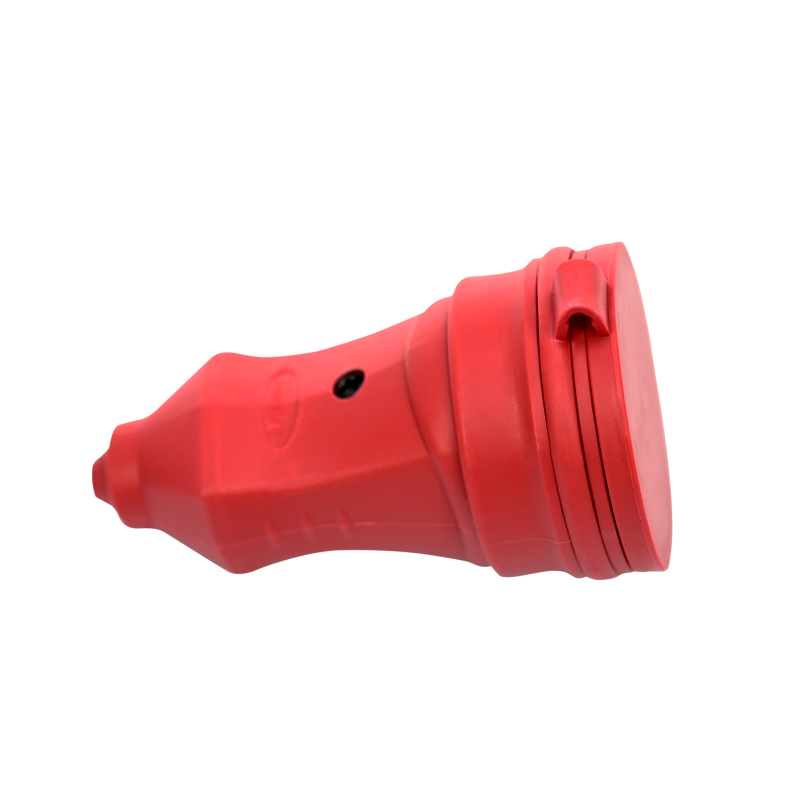 Розетка кабельная MultiSet 16А 2P+E 250В IP44 каучук красн. SE MST4402RD