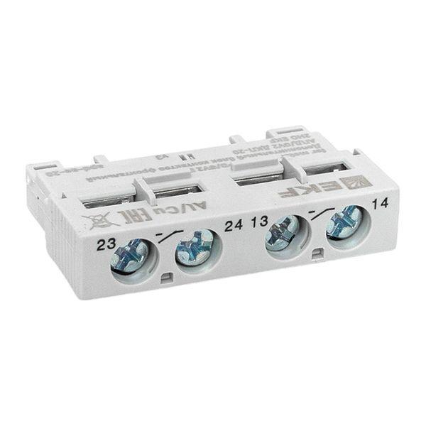 Блок контактов фронтальный дополнительный АПД/GV2 ДКП-20 2НО EKF apd-ae-20