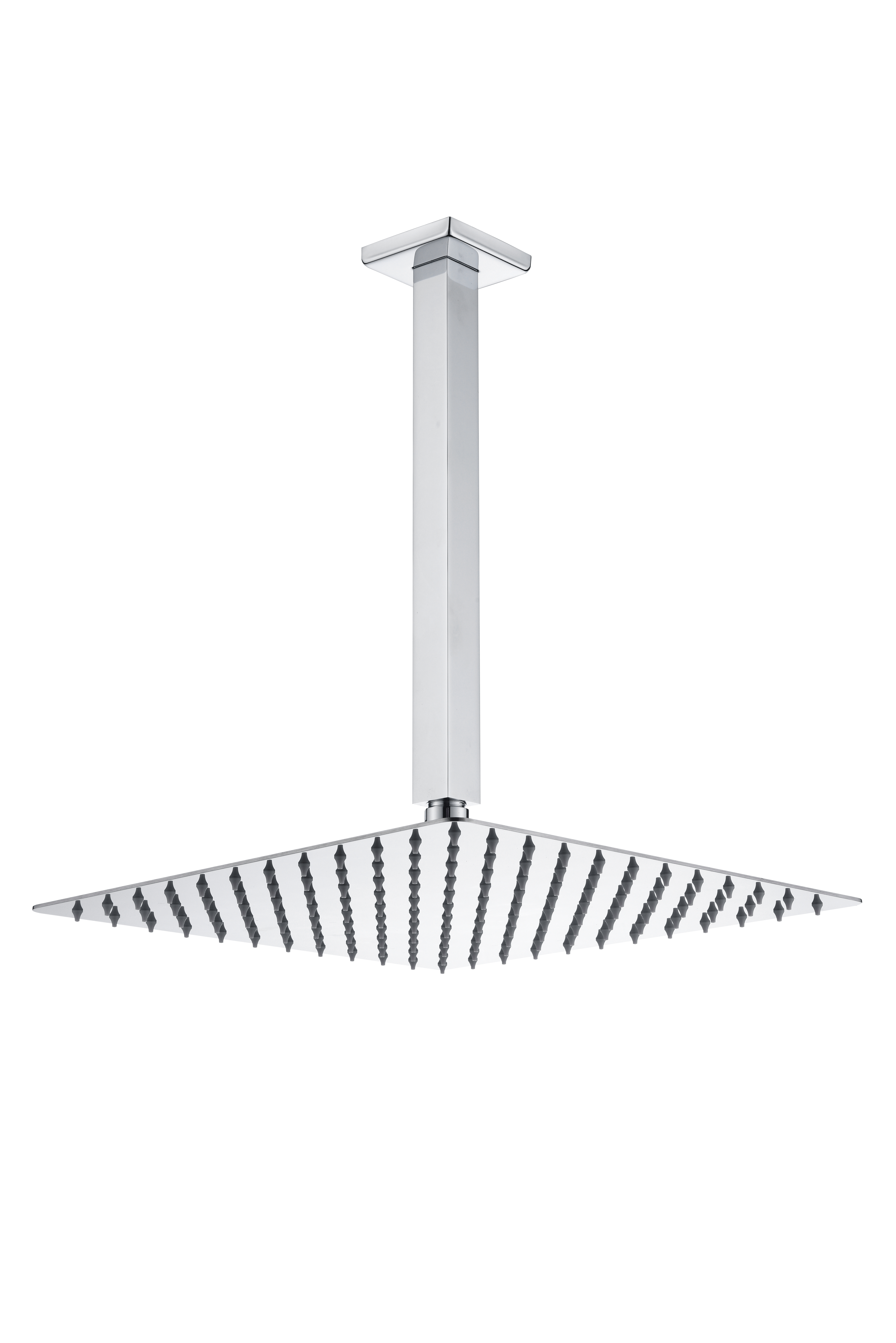 Держатель верхнего душа потолочный UNO Nickel Brush