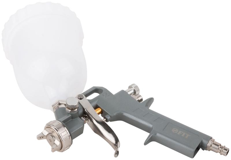 Краскопульт пневматический пластмассовый верхн. бачок 600мл 1.5мм FIT 81000