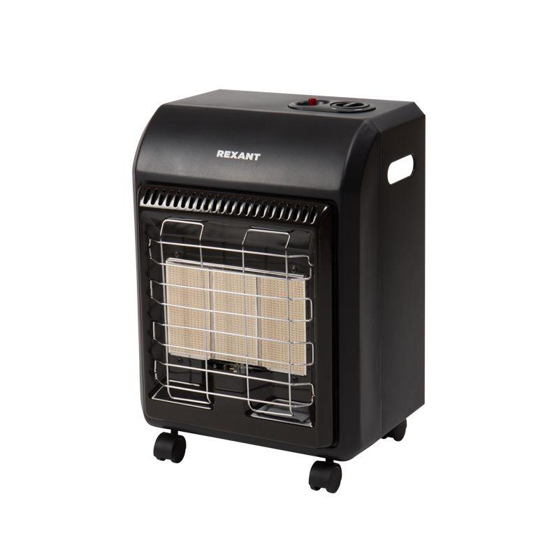 Обогреватель инфракрасный газовый для дома 4.2кВт для баллона 12л черн. Rexant 60-0021