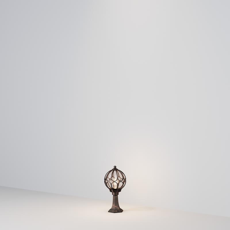 Светильник Via 1х60Вт E27 IP44 ландшафтный Maytoni O024FL-01G