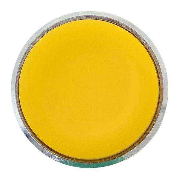 Механизм кнопки исполнительный XB4 IP65 выпирающая возвратный без фиксации без подсветки желт. EKF XB4BL-Y-65