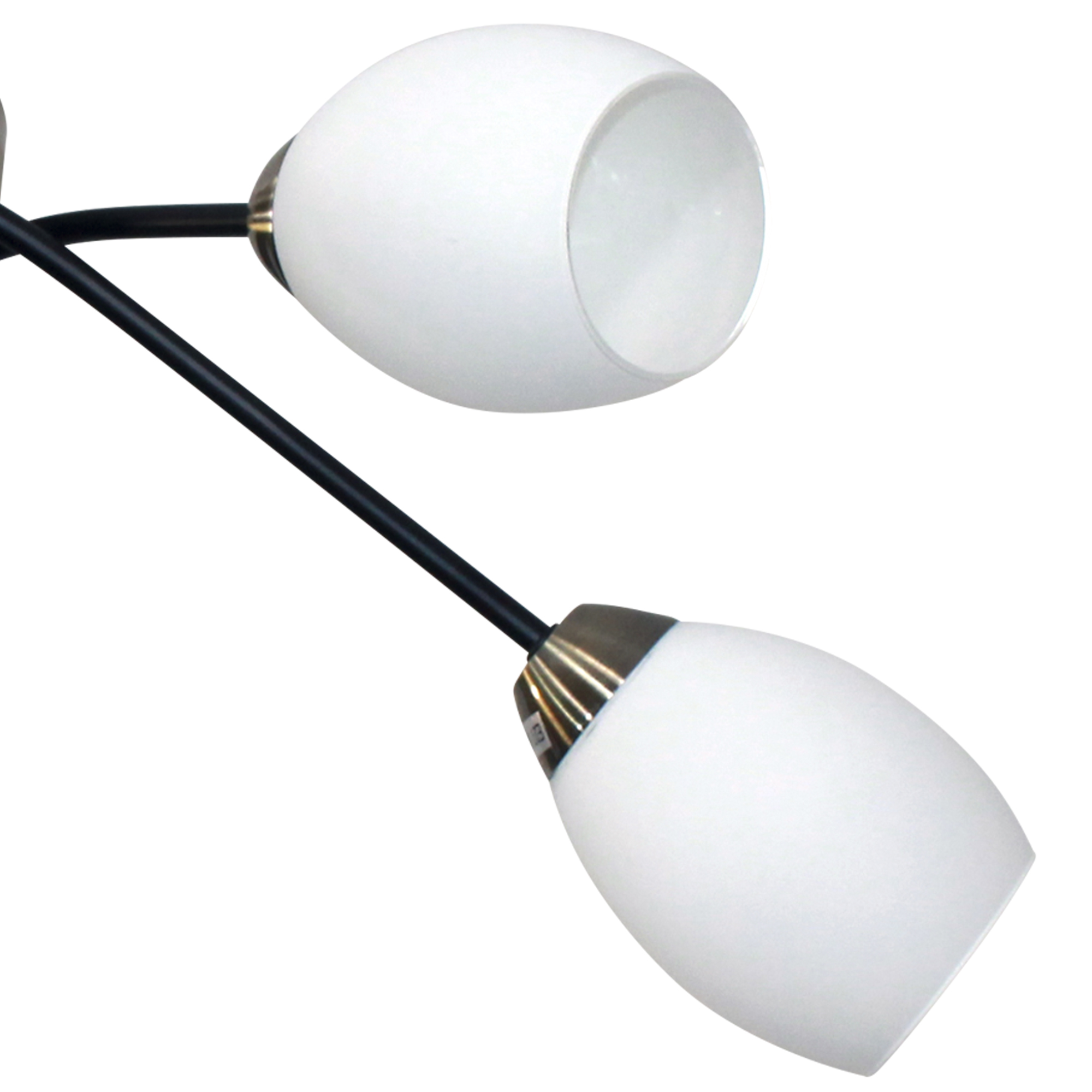 Светильник 11267В-3/6 черн (Плафон 8368) НПБ 01-6х60-120 Е27 ИУ Светильник потолочный