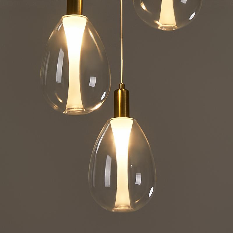 Светильник Nadia 20Вт G9х3 IP20 подвесной Freya FR5501PL-03BZ